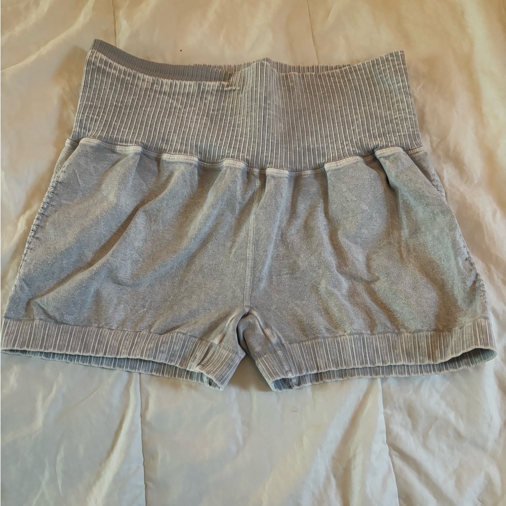 Good karma running shorts - mineral wash grey size xl